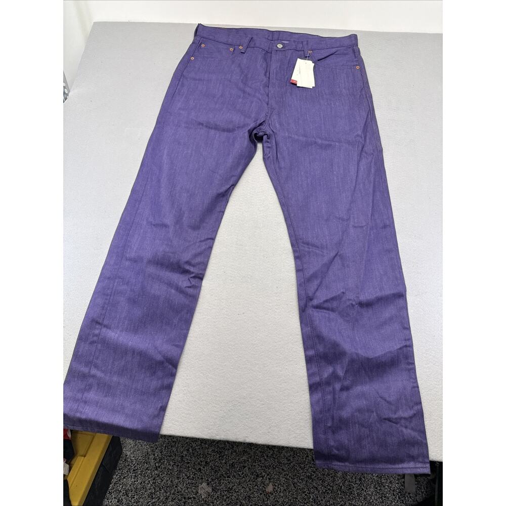 Levi's Purple Straight Jeans